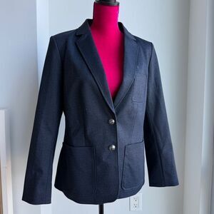 Tommy Hilfiger navy blue two button blazer